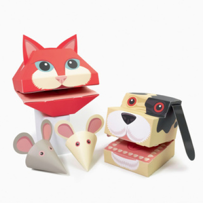 Pet Puppets - Dog and Cat