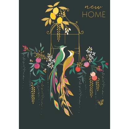 New Home Card - Birds