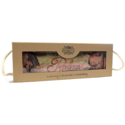 Luxury Lavender Wheat Bag in Gift Box - Sleeping Relax
