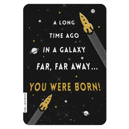 Birthday Card - Far, Far Away