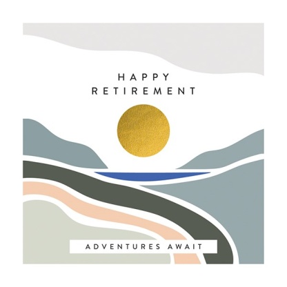 Retirement Card - Adventures Await
