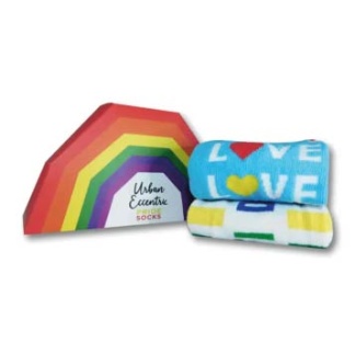 Rainbow Pride Socks Gift Set