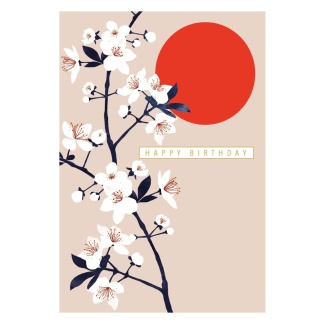 Birthday Card - Blossom