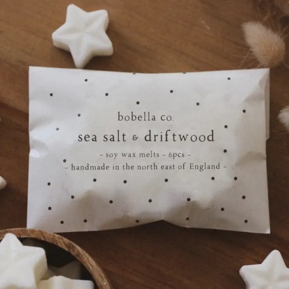 Sea Salt and Driftwood Soy Wax