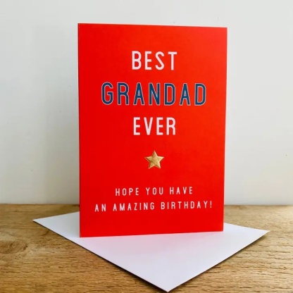 Grandad Birthday Card - Amazing Birthday