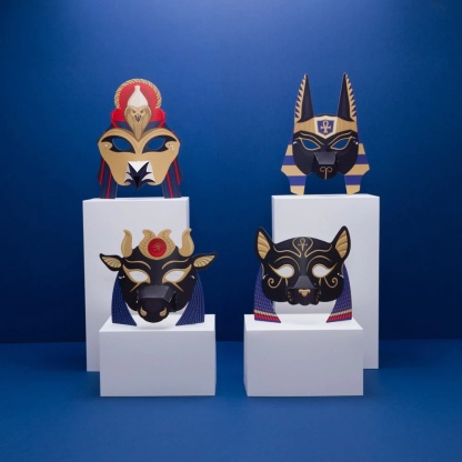 Egyptian Gods Animal Masks