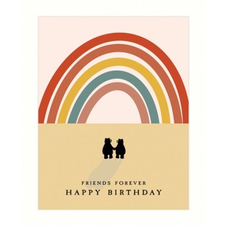 Friend Card - Rainbow