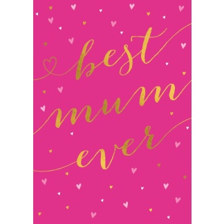 Mother’s Day Card - Pink Hearts