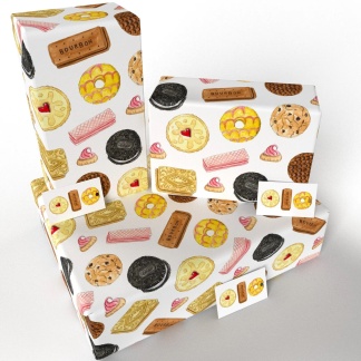 Wrapping Paper - Biscuits