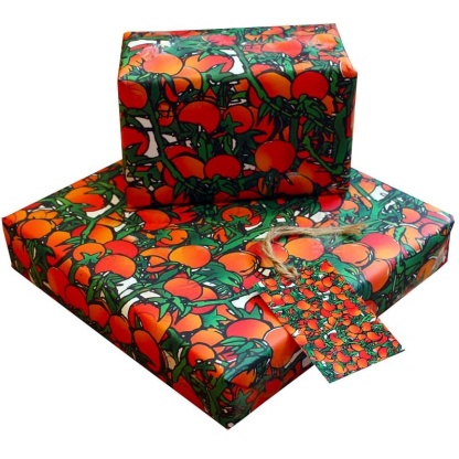 Wrapping Paper - Tomatoes and Vines