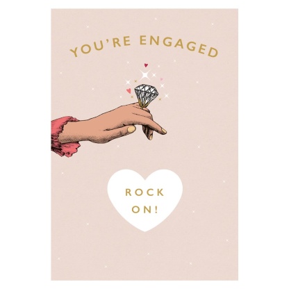 Engagement Card - Rock On