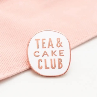Tea & Cake Club - Enamel Pin