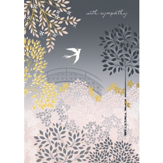 Sympathy Card - Dove