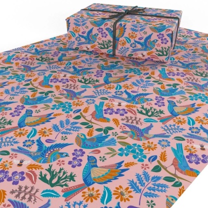Wrapping Paper - Flying Birds