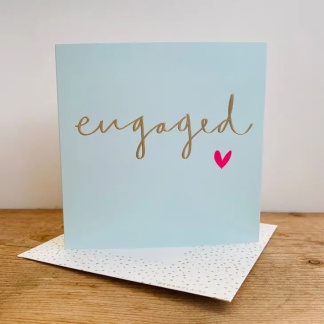 Engagement Card - Engaged