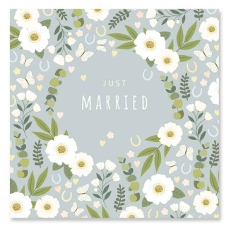 Wedding Card - Just Married