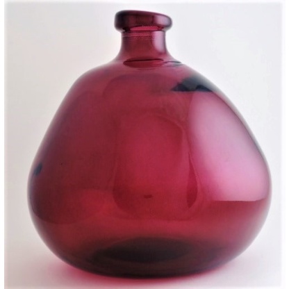 Mulberry Blown Glass Vase (23cm)