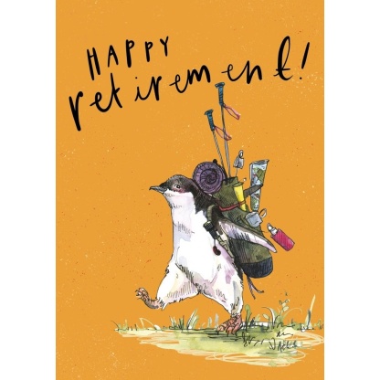 Retirement Card - Walking