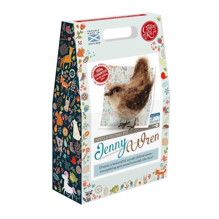 Jenny Wren Needle Felting Craft Kit-min