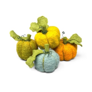 Woolly Pumpkins Needle Felting Craft Kit