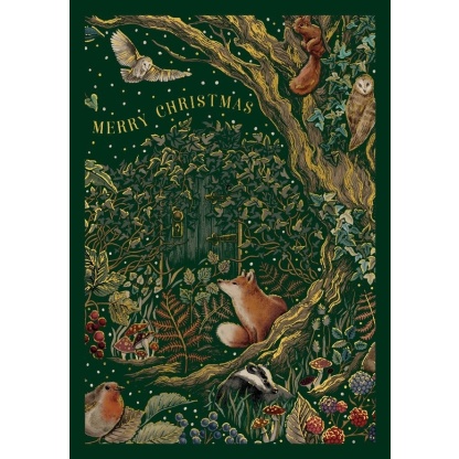 Christmas Card - Secret Garden